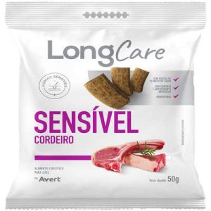 Petisco Funcional Avert LongCare Sensível Cordeiro para Cães