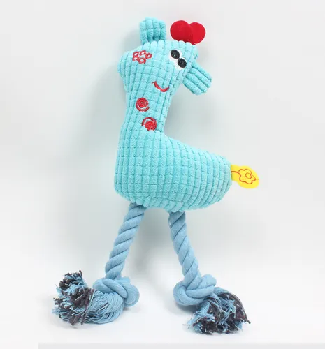 Brinquedo De Pelúcia Para Cães, Corda De Algodão, Mastigação - Imagem 3