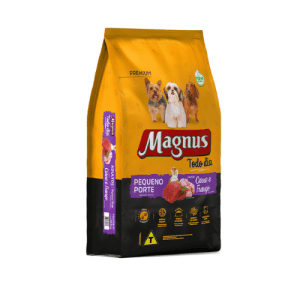 Ração Magnus Todo Dia para Cães Adultos de Pequeno Porte Sabor Carne com Frango