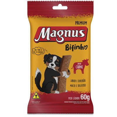 Bifinho Magnus paBifinho Magnus para Cães Adultos Sabor Carnera Cães Adultos Sabor Carne