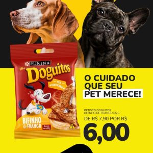 Bifinhos de Frango Doguitos 65g da Purina